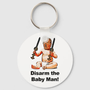 Avväpna Baby Man Nyckelring