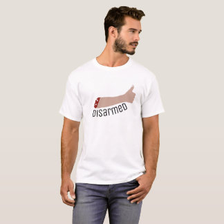 Avväpnad utslagsplats tee shirt