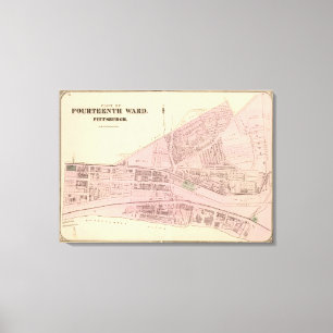 Avvärja 14 av Pittsburgh, Pennsyvania Canvastryck
