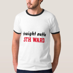"AVVÄRJER den raka outtaen 5th" T-TRÖJA Tee Shirt