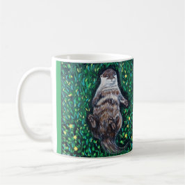 Avvattnad flodmynning kaffemugg