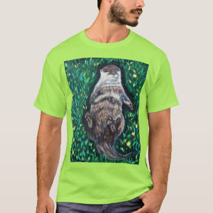 Avvattnad flodmynning t shirt