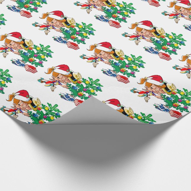 Avveckling runt Träd-giftanfallet Presentpapper (Hörn)