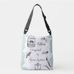 Avverka som inspireras av Jane Austen Axelväska