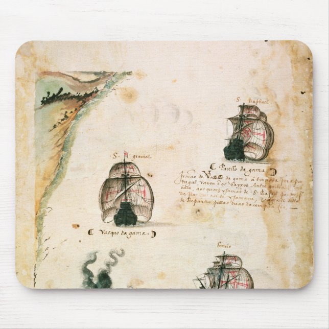 Avvikelse av Vasco da Gama Musmatta (Framsidan)