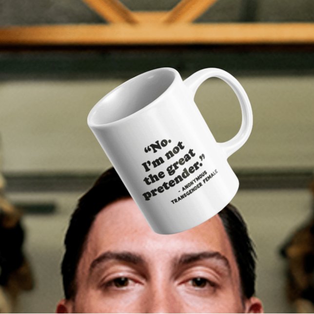 Avvikelse | Inte den Underbara pretender-kaffe Mug Kaffemugg (Note: This is not a picture of the actual product. This is a representation of the product.)
