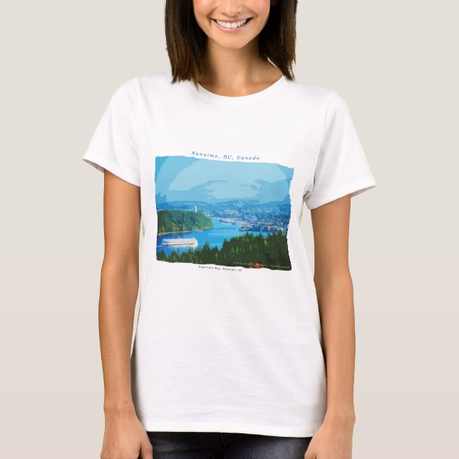 Avvikelsefjärd, Nanaimo T Shirt (Framsida)
