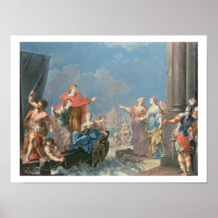Avvikelsen av Aeneas Poster