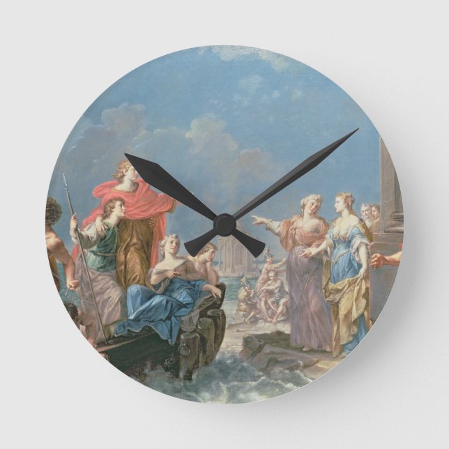 Avvikelsen av Aeneas Rund Klocka (Framsida)