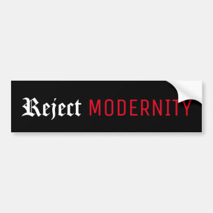 Avvisa modernisering bildekal