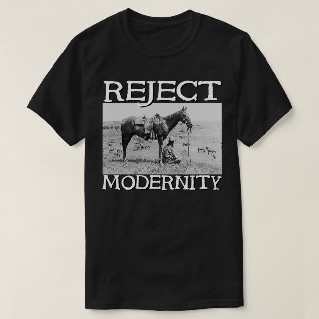Avvisa modernisering t shirt (Design framsida)