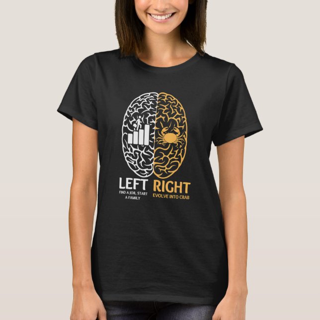 Avvisa modernisering till krabba t shirt (Framsida)