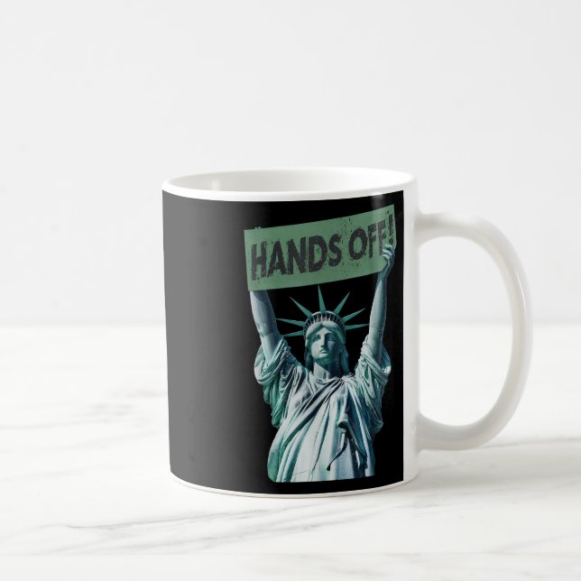 Avvisa och protestera mot att Händer avstår från s Kaffemugg (Höger)