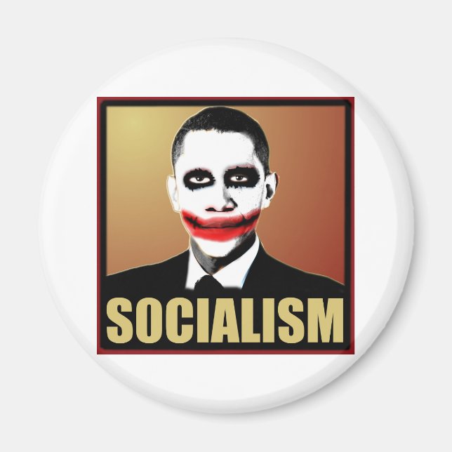 Avvisa socialismen magnet (Framsidan)