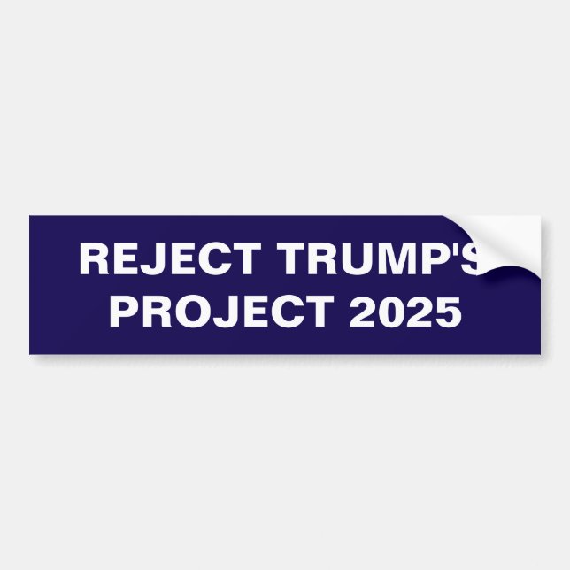 AVVISA TRUMP:S PROJEKT 2025 BILDEKAL (Framsidan)