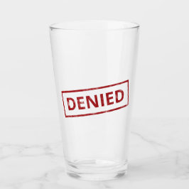 Avvisad försäkringskassetumlare glaskopp