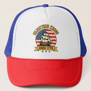 Avvisning av Kung sedan Vintagen Patriotic USA 177 Keps