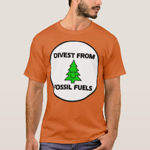 Avyttra förnybara energikällor från fossila bränsl t shirt