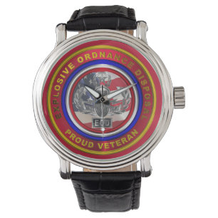 Avyttring av explosiva varor (EOD) Veteran Armbandsur