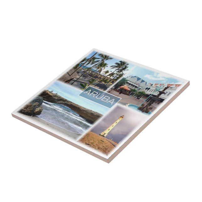 AW003 ARUBA, Mosaic, Amerika Kakelplatta (Sidan)