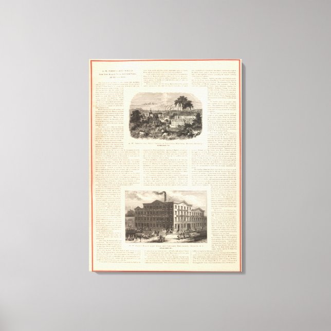 AW Fabers blypennor Canvastryck (Framsida)