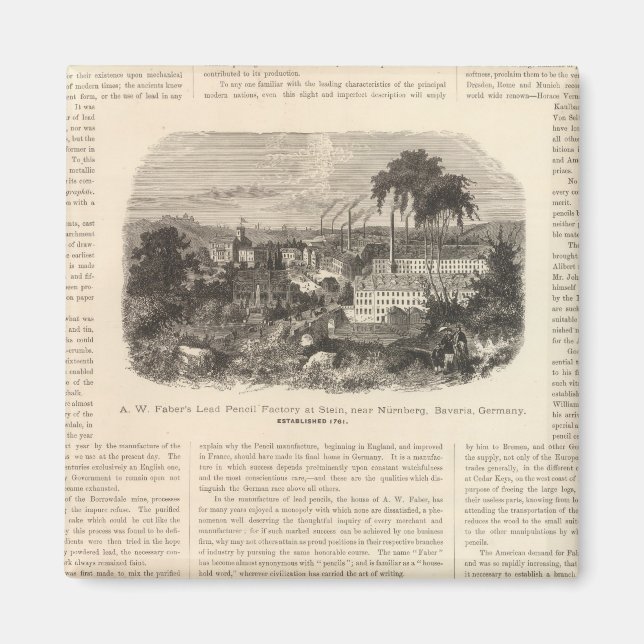 AW Fabers blypennor Magnet (Framsidan)