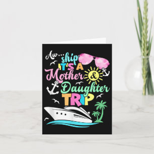 Aw Frakt A Mor& dotter Resa Family Morsa Kort