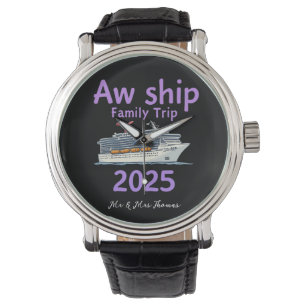 Aw Frakt Family Resa 2025 Ultimate Cruise Äventyr Armbandsur