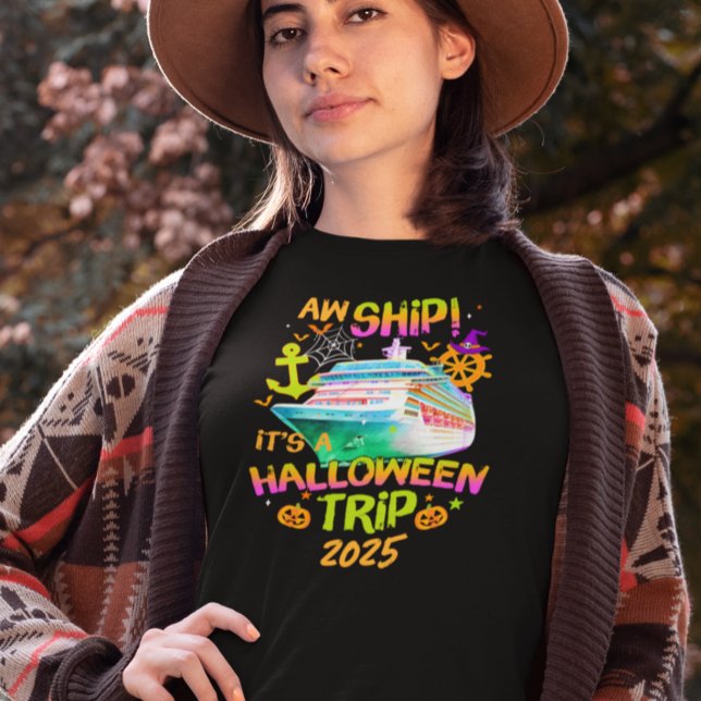 Aw Frakt Halloween Cruise T Shirt (Skapare uppladdad)
