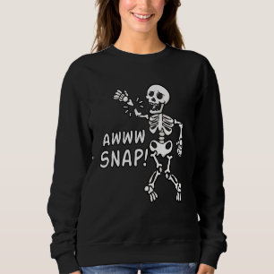 Aw Snap Broken Arm Skeleton Injury Wrist Surgery R T Shirt