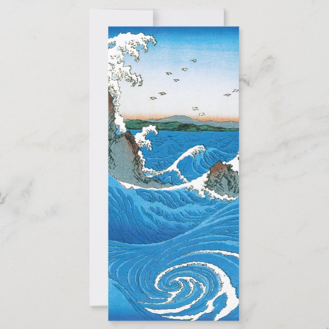 Awa Province, Naruto Whirlpools av Ando Hiroshige (Framsida)