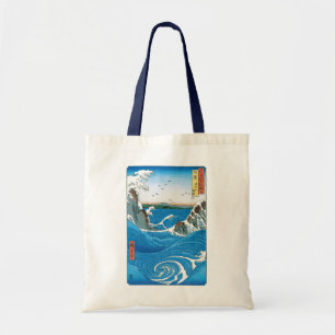 Awa Province, Naruto Whirlpools av Ando Hiroshige Tygkasse