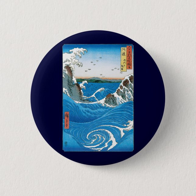 Awa provinsen, Naruto-virvlarna av Ando Hiroshige Knapp (Framsida)