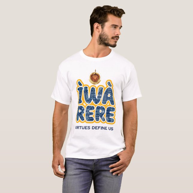 Awa Rere Design T Shirt (Hel framsida)