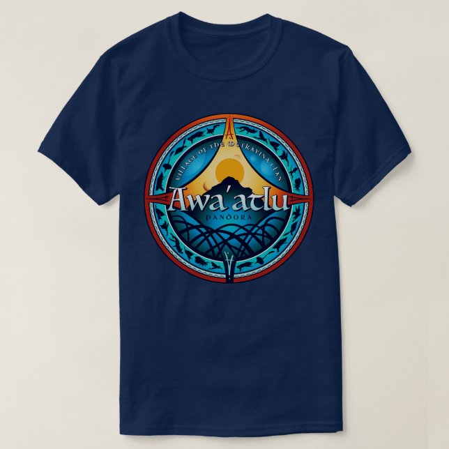 Awaatlu-byn T Shirt (Design framsida)