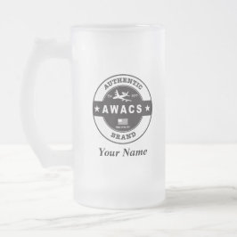 AWACS cirklar emblem Frostat Ölglas