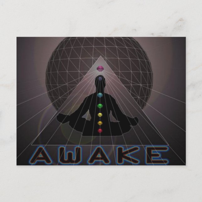 AWAKE-LOGOTYP VYKORT (Framsida)