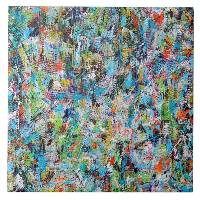 Awaken 6 x 6 keramiskt plattor kakelplatta (Framsidan)