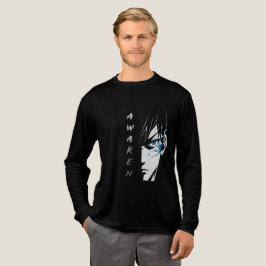 AWAKEN - Halva Ansikte Anime T-Shirt