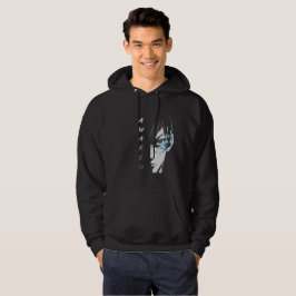 AWAKEN - Halva Ansikte Anime T-Shirt Hoodie