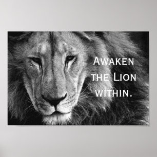 Awaken Lejon inom - Poster