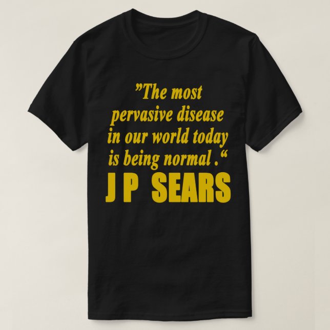 Awaken med JP-citat T Shirt (Design framsida)