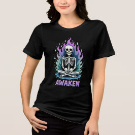 "Awaken Skeleton"-design T Shirt