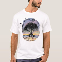 Awaken the Goddess Träd på Sunset T Shirt