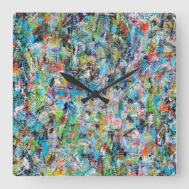 Awaken Wall Clock Fyrkantig Klocka