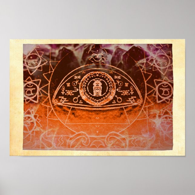 Awaking my Öga Poster (Framsidan)