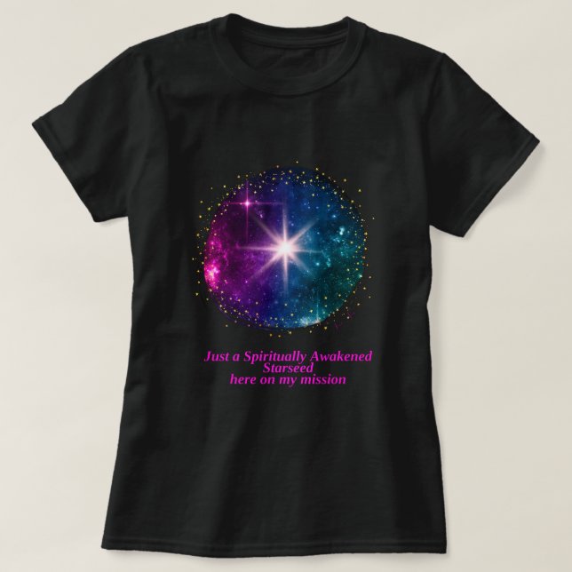 Awakzed Starseed Andlig T-Shirts & Sweatshirtss (Design framsida)