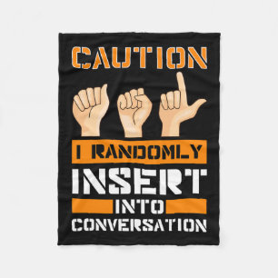 Awareness American Sign Language Hearing Loss Asl Fleecefilt
