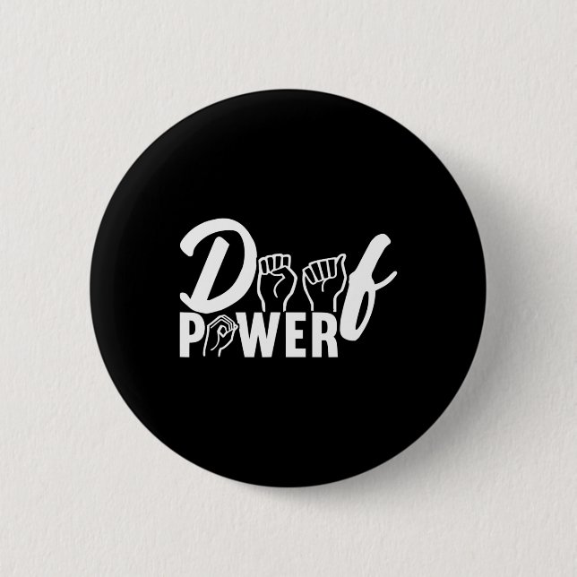 Awareness Asl Sign Language American Sign Language Knapp (Framsida)