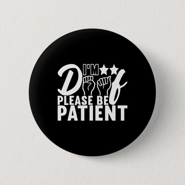 Awareness Asl Sign Language American Sign Language Knapp (Framsida)